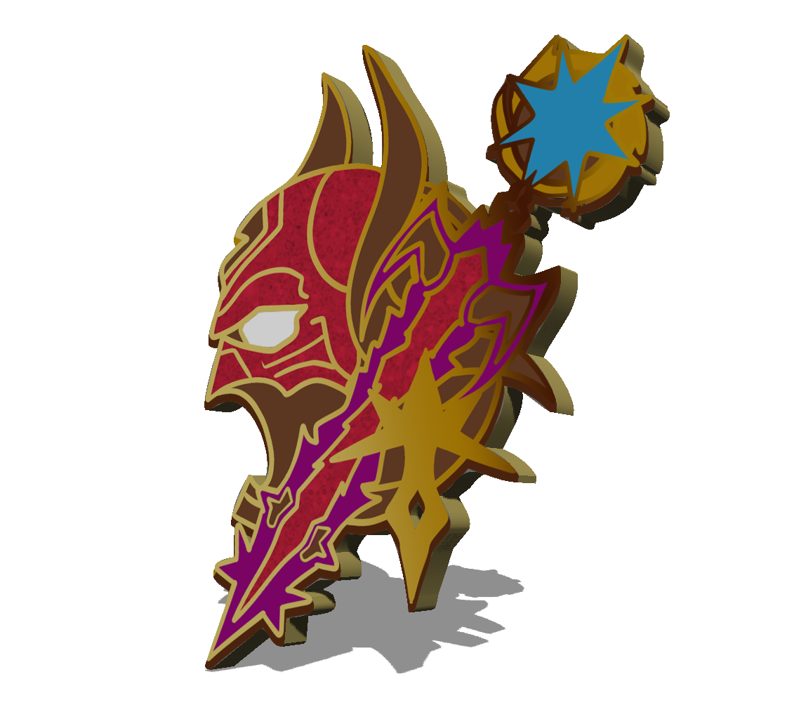 Final Fantasy XIV Class/Job Pin: Dark Knight - Golden Apple Comics