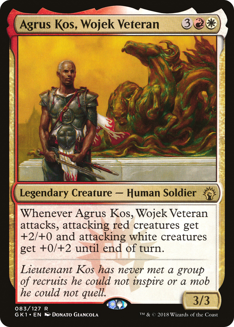 Agrus Kos, Wojek Veteran (GR1-083) - GRN Guild Kit