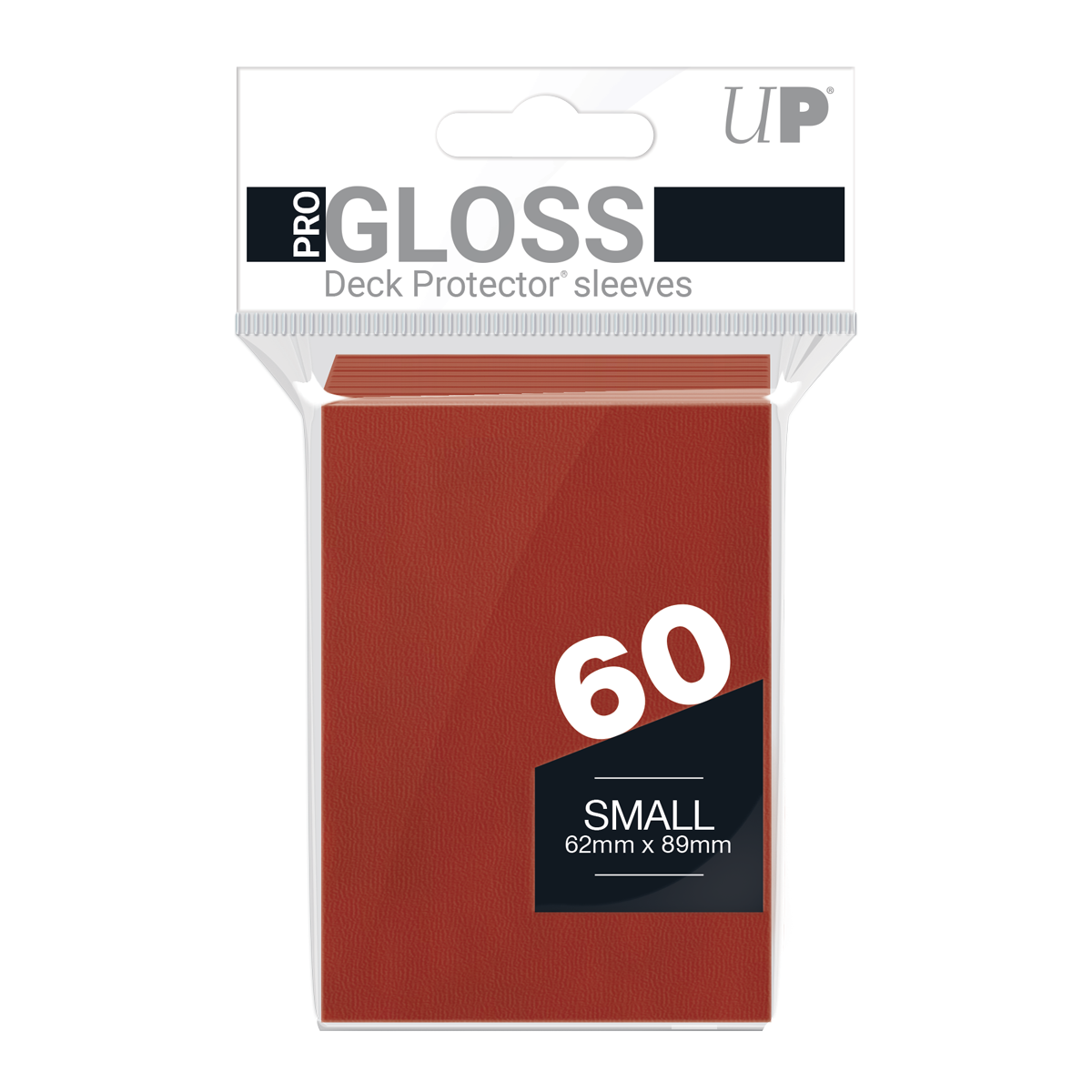 Ultra PRO: Small 60ct Sleeves - PRO-Gloss (Red)