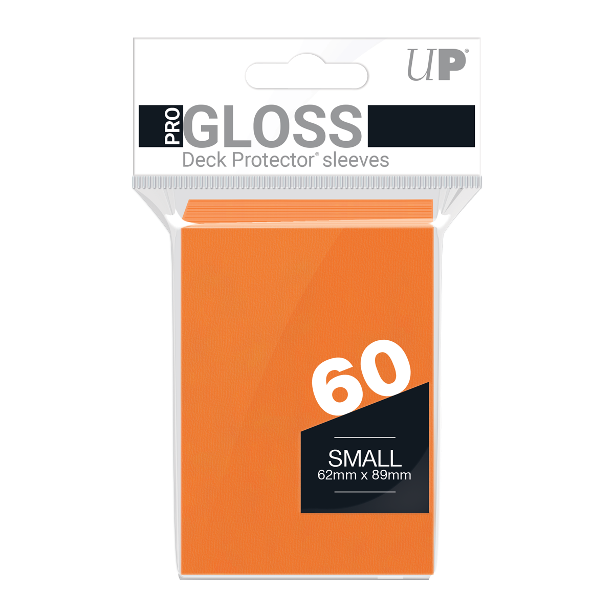 Ultra PRO: Small 60ct Sleeves - PRO-Gloss (Orange)