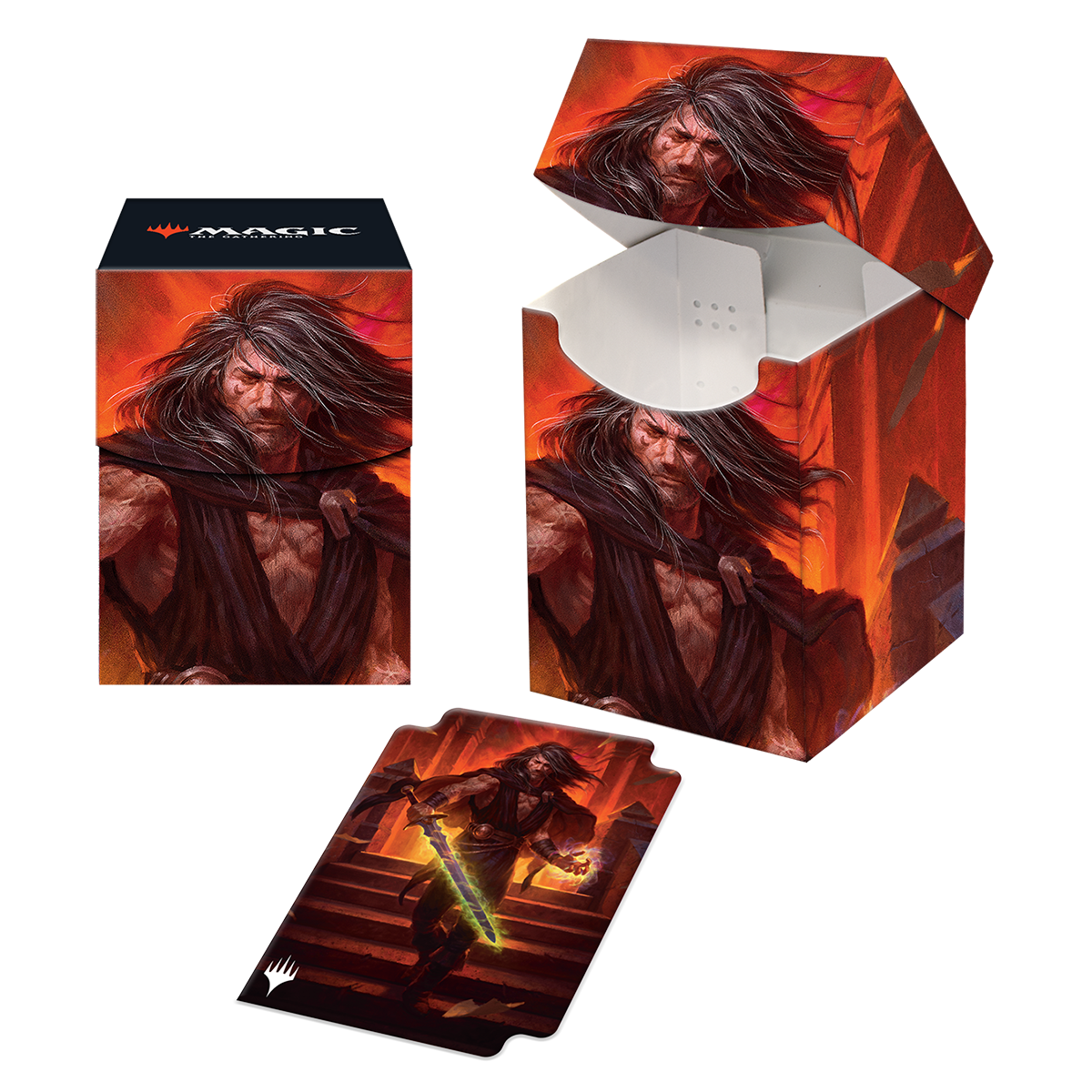 Ultra PRO: Deck Box - PRO 100+ (Dominaria United - Jared Carthalion)