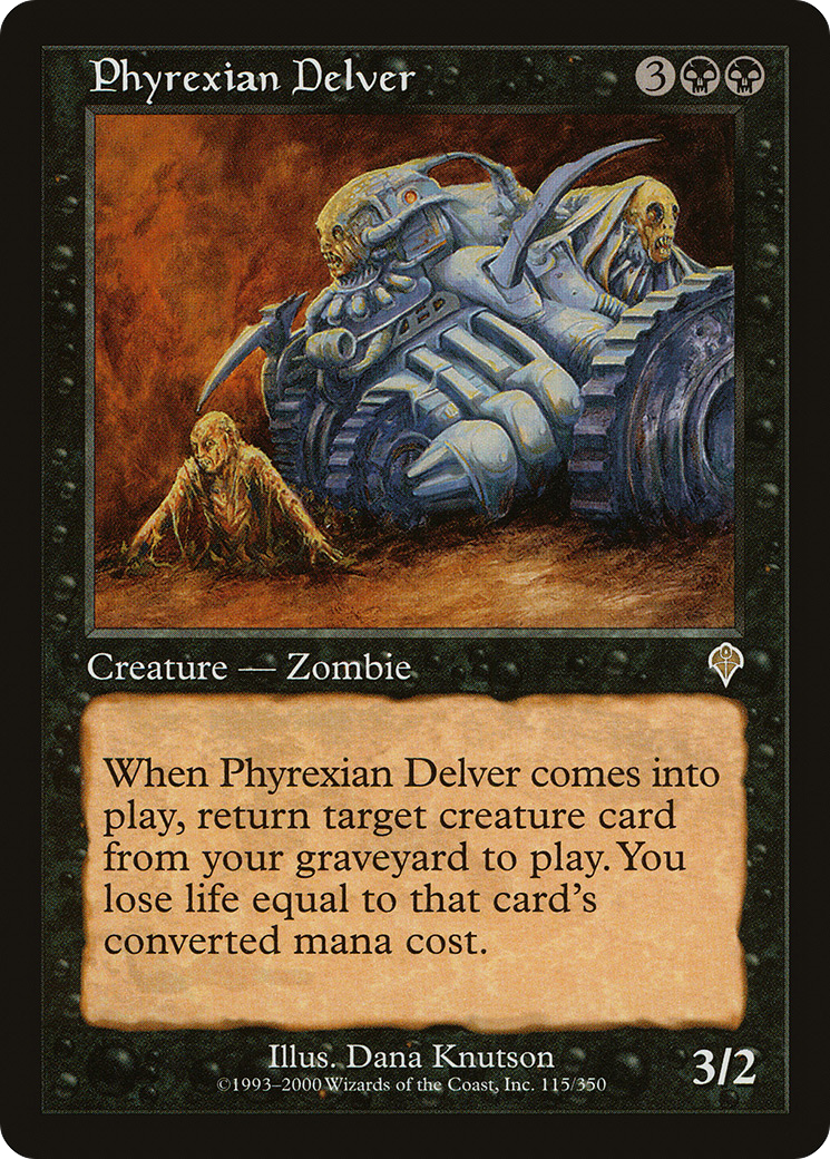 Phyrexian Delver (INV-115) - Invasion