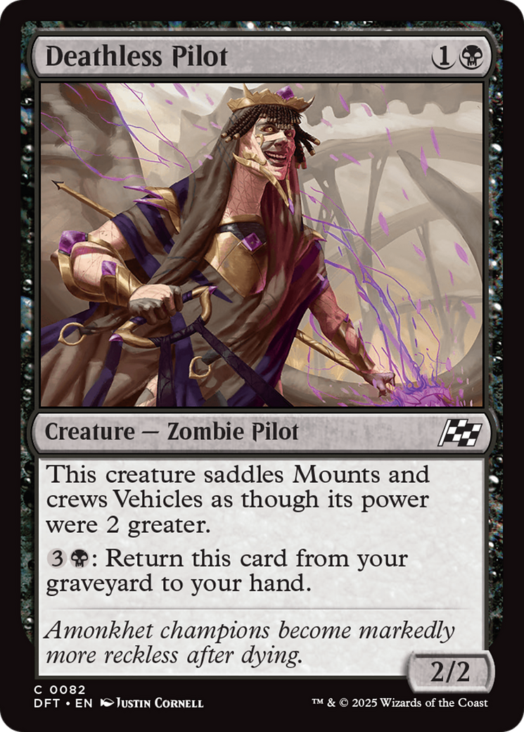 Deathless Pilot (DFT-082) - Aetherdrift
