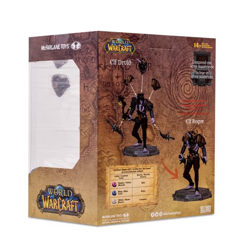 McFarlane Toys World of Warcraft Wave 1 1:12 Posed Figure - Choose a Figure