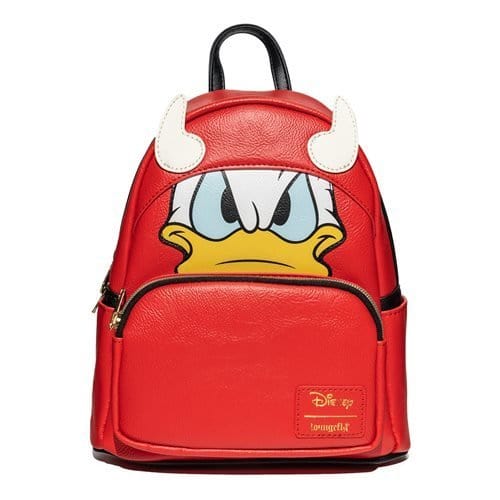 Donald Duck Devil Donald Cosplay Mini-Backpack - Entertainment Earth Exclusive