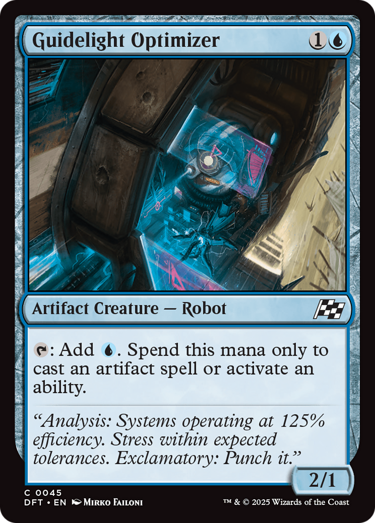 Guidelight Optimizer (DFT-045) - Aetherdrift - Golden Apple Comics