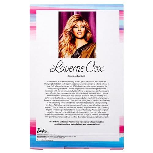 Laverne Cox Barbie Tribute Collection Doll