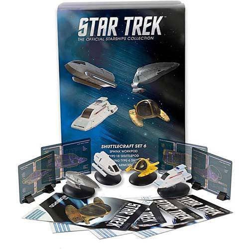 Eaglemoss Star Trek The Official Starships Collection Shuttlecraft Set - Select Set(s) - Golden Apple Comics