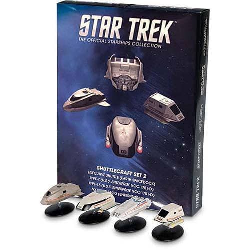 Eaglemoss Star Trek The Official Starships Collection Shuttlecraft Set - Select Set(s) - Golden Apple Comics