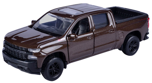 Motormax 73677AL-BR Scale 2019 Chevrolet Silverado Trail Boss