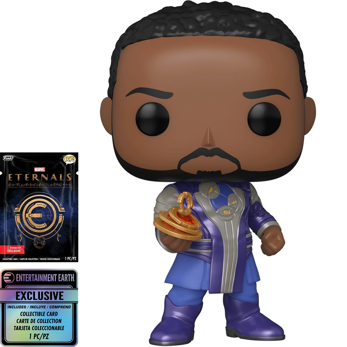 Funko Pop! Eternals: Phastos with Collectible Card - Entertainment Earth Exclusive