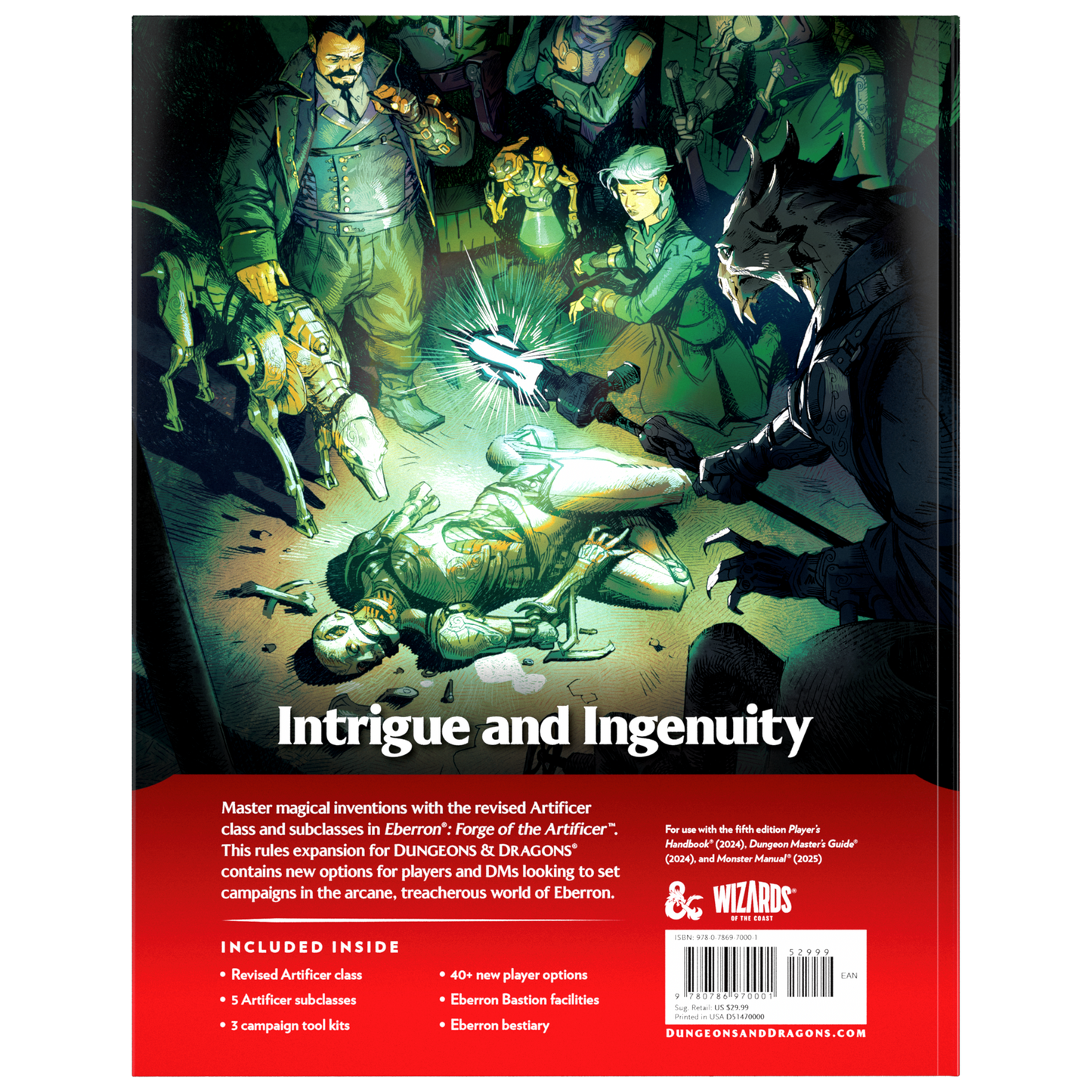 D&D: Eberron: Forge of the Artificer - Golden Apple Comics