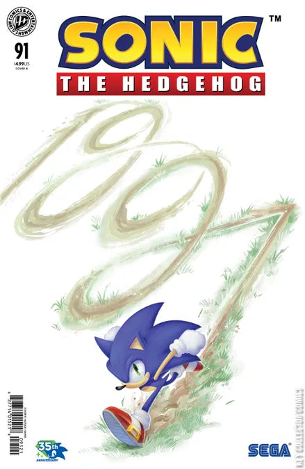 Sonic The Hedgehog #91 A1 Cover Set of 8 1:10 1:25 1:50 (10/28/2026) Idw