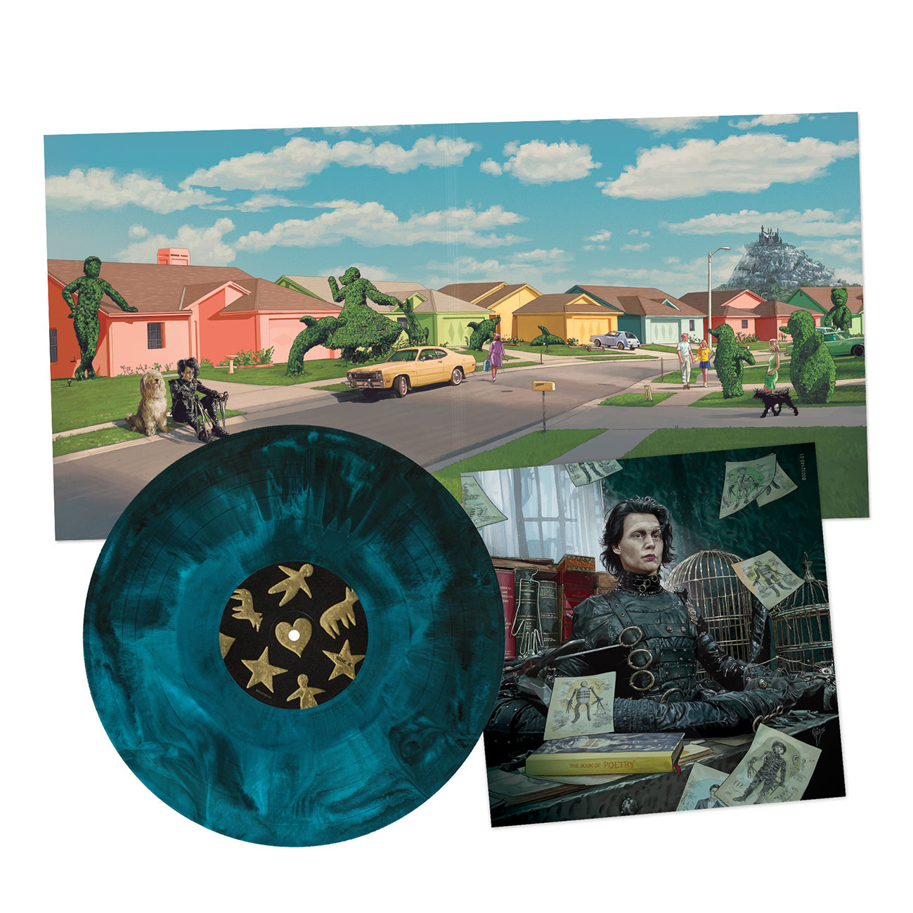 Edward Scissorhands OST (Midnight Sculptor, Limited Exclusive) (Vinyl)