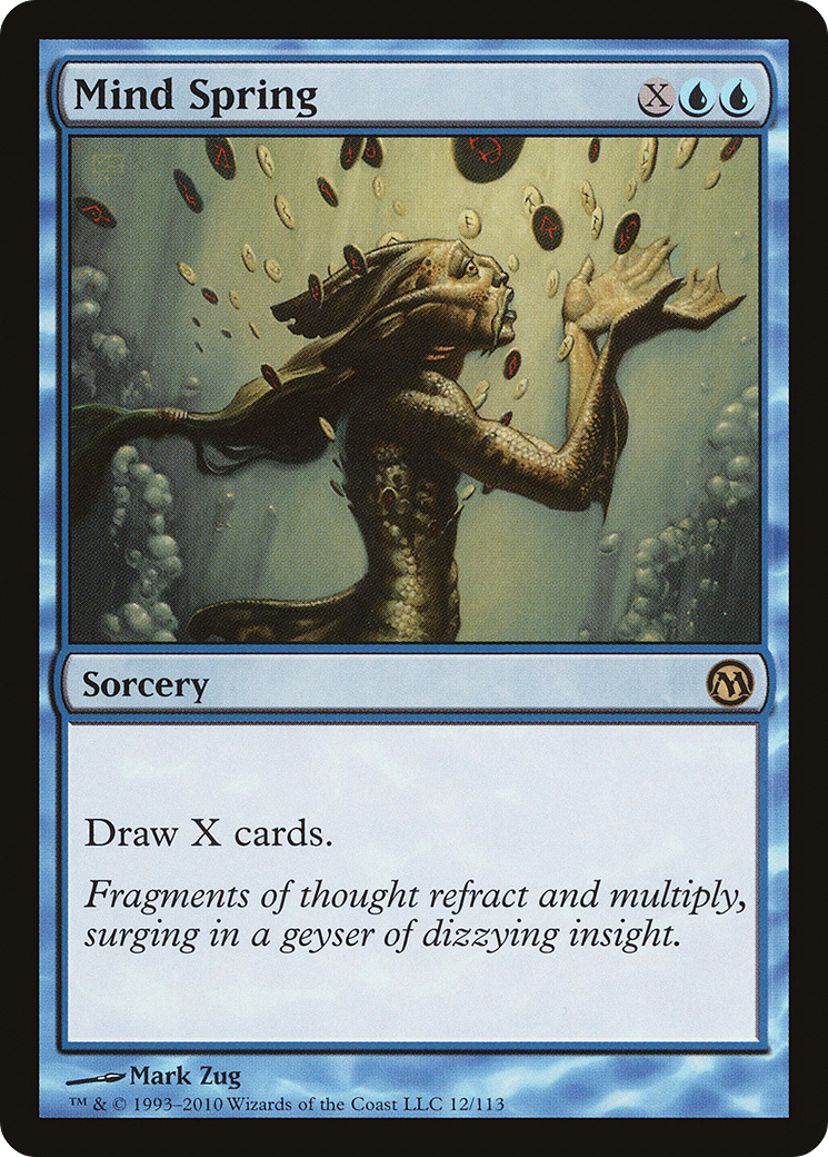 Mind Spring (DPA-012) - Duels of the Planeswalkers