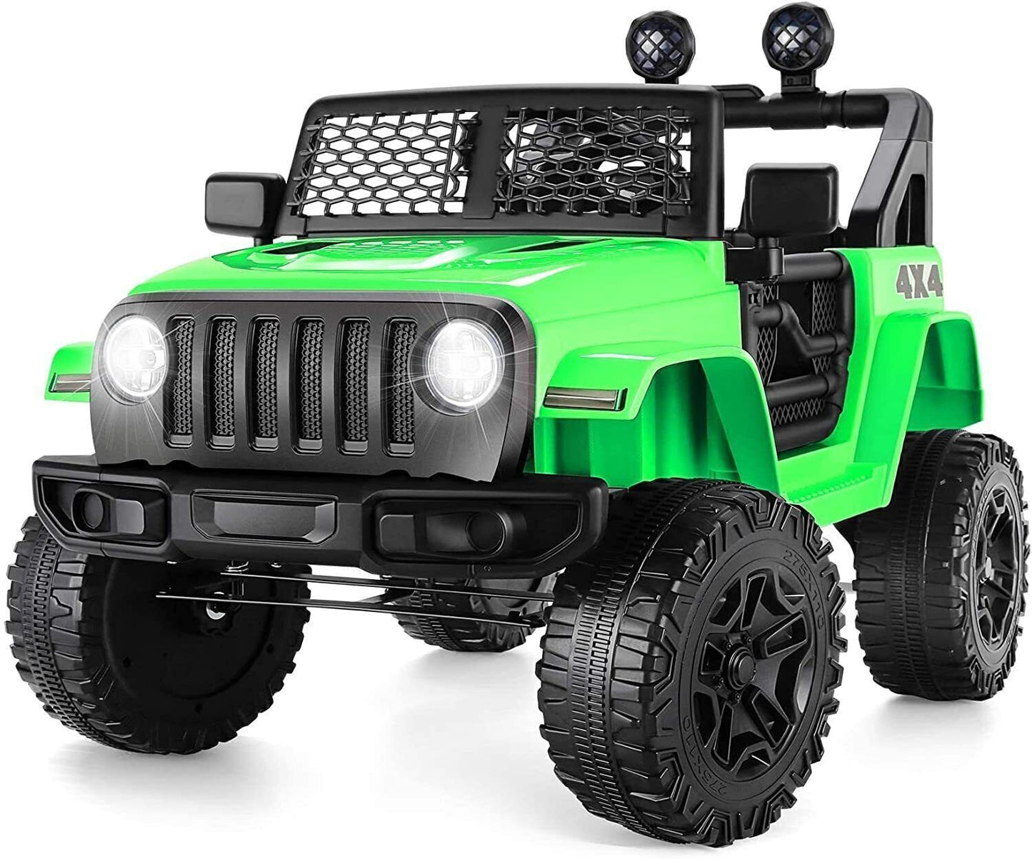 12V Jeep Music Fashion Electric Ride-On Car with Remote Control and 3-Speed Options
