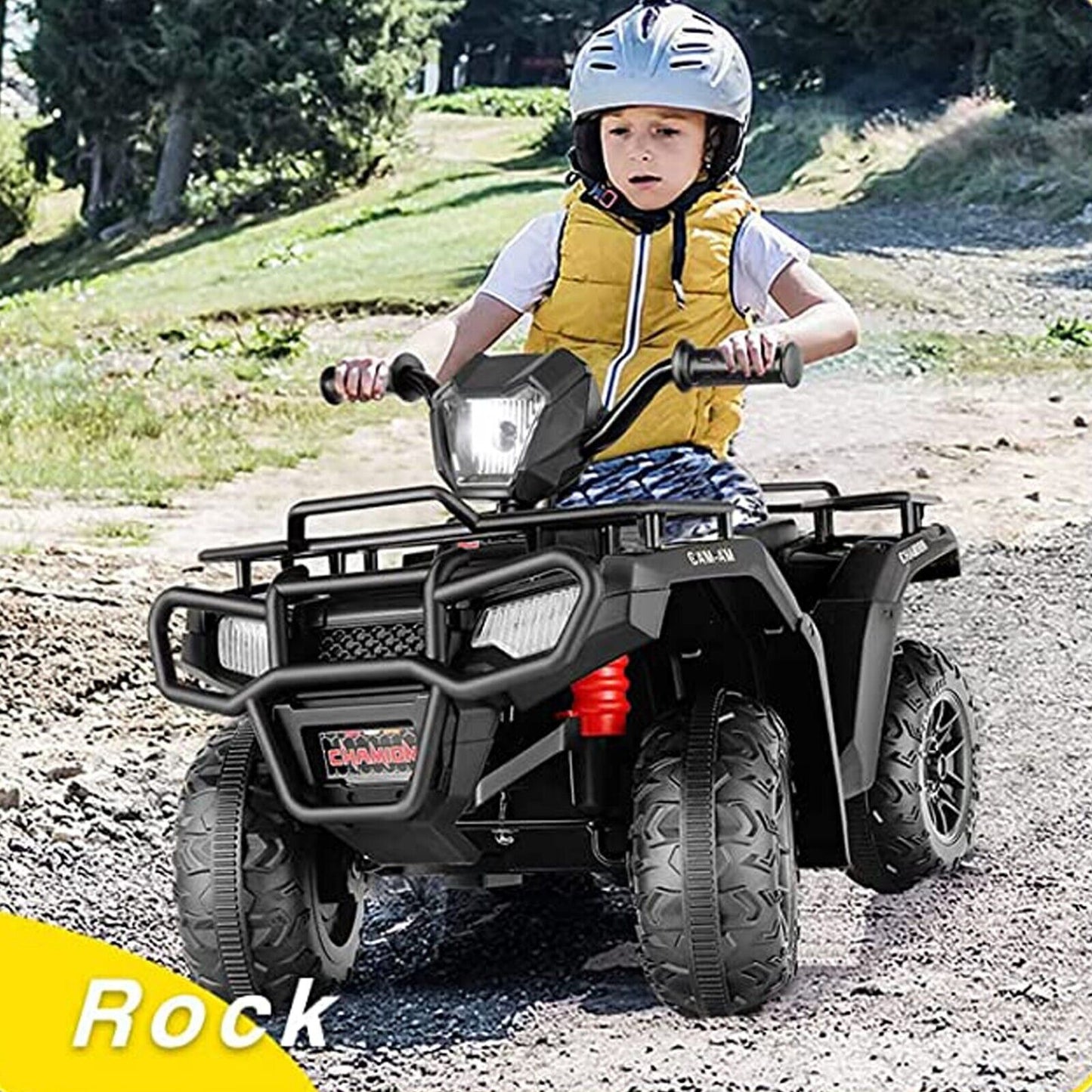 Electric Kids ATV Quad Car - 12V Battery Powered 4-Wheeler for Toddlers