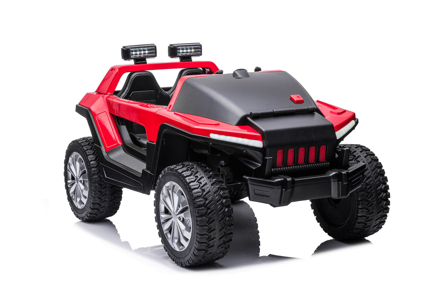 Electric Ride-On Car for Kids with Remote Control, Adjustable Seat Belt, MP3 Player, and 4-Wheel Drive