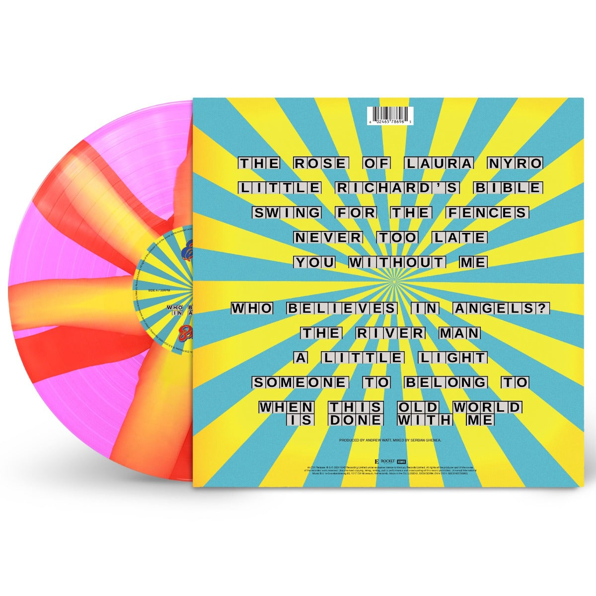 Who Believes In Angels? (Indie Exclusive, Limited Edition, Pink & Orange Spiral Colored Vinyl) (Vinyl)