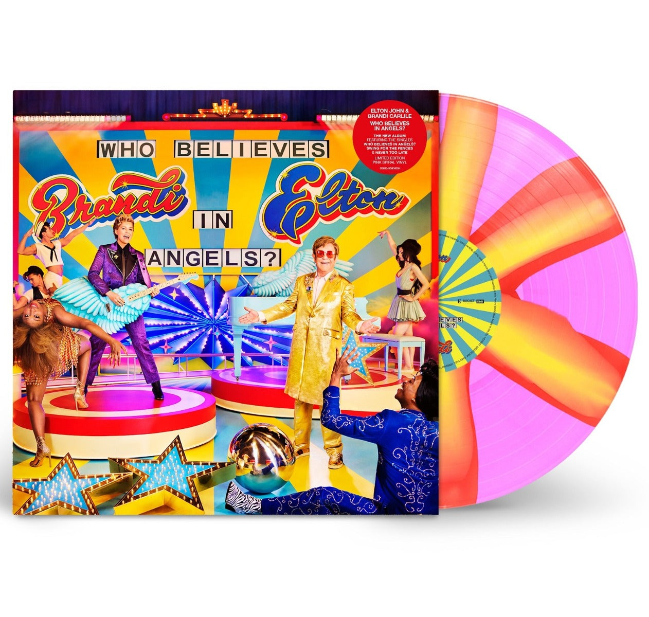 Who Believes In Angels? (Indie Exclusive, Limited Edition, Pink & Orange Spiral Colored Vinyl) (Vinyl)