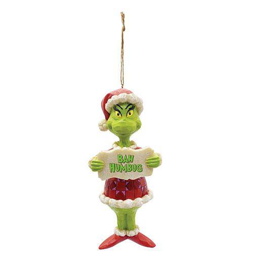 Enesco Grinch Bah Humbug PVC Ornament