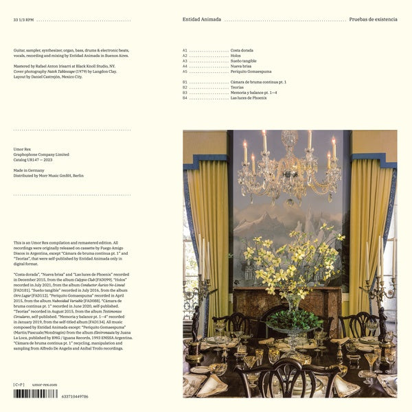 Pruebas de existencia (Vinyl)