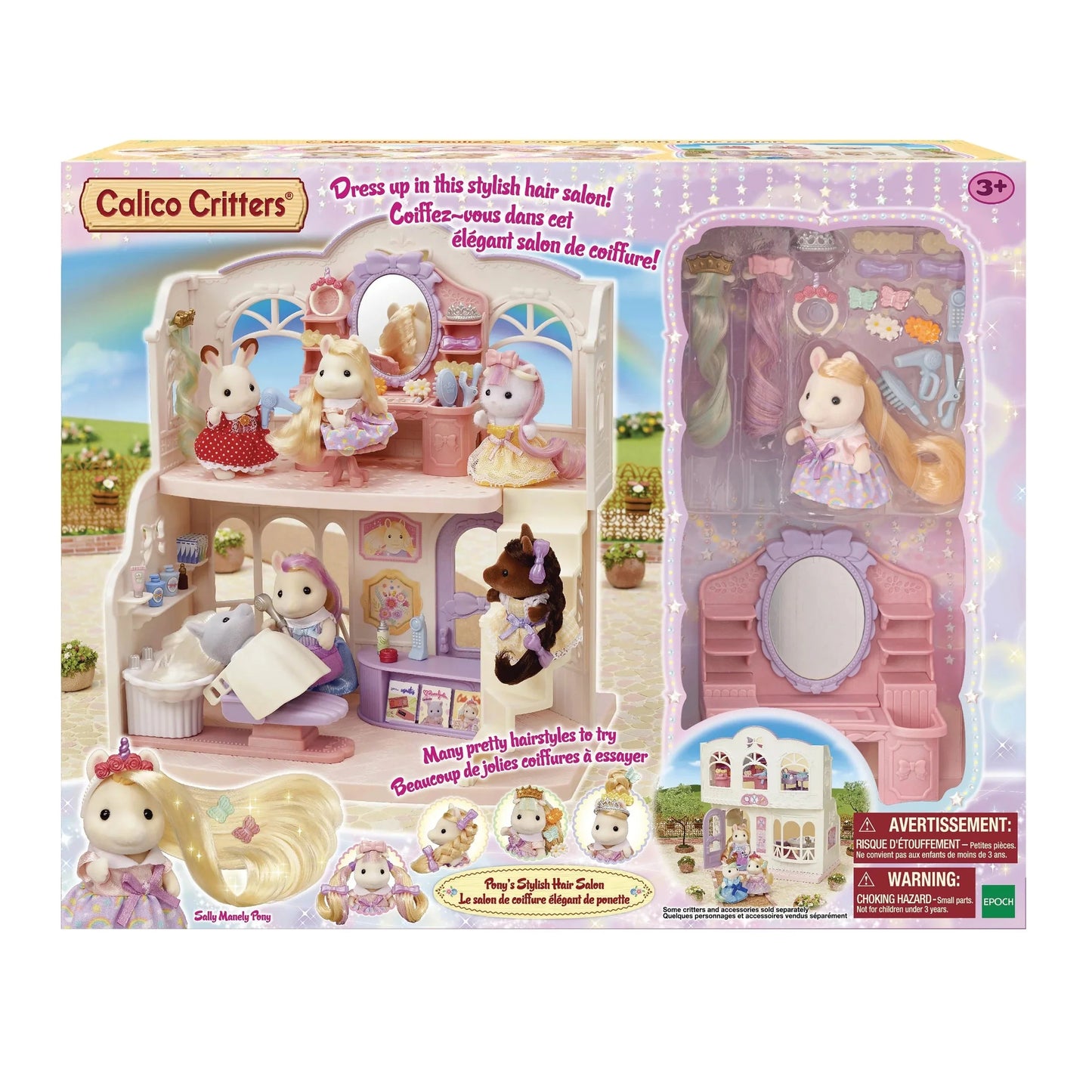 Calico Critters Pony's Stylish Hair Salon
