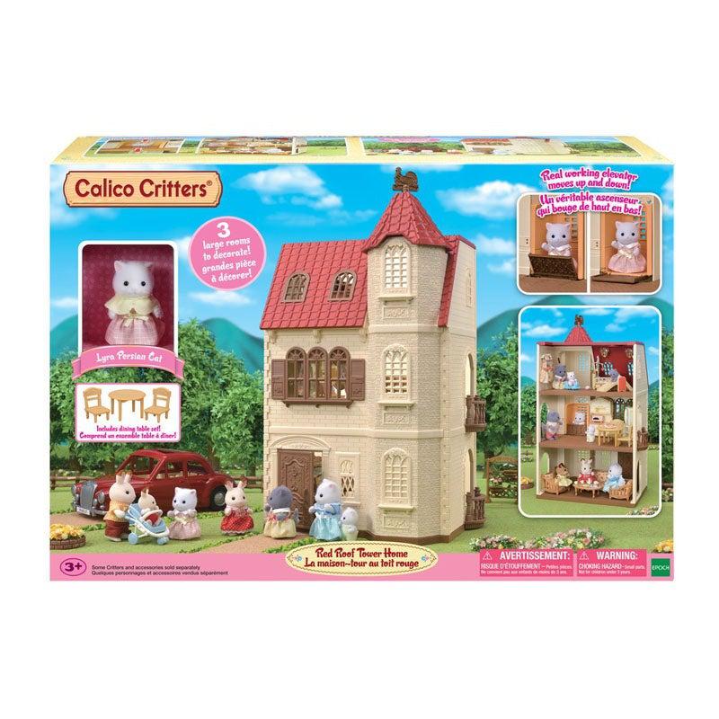 Calico Critters Red Roof Tower Home