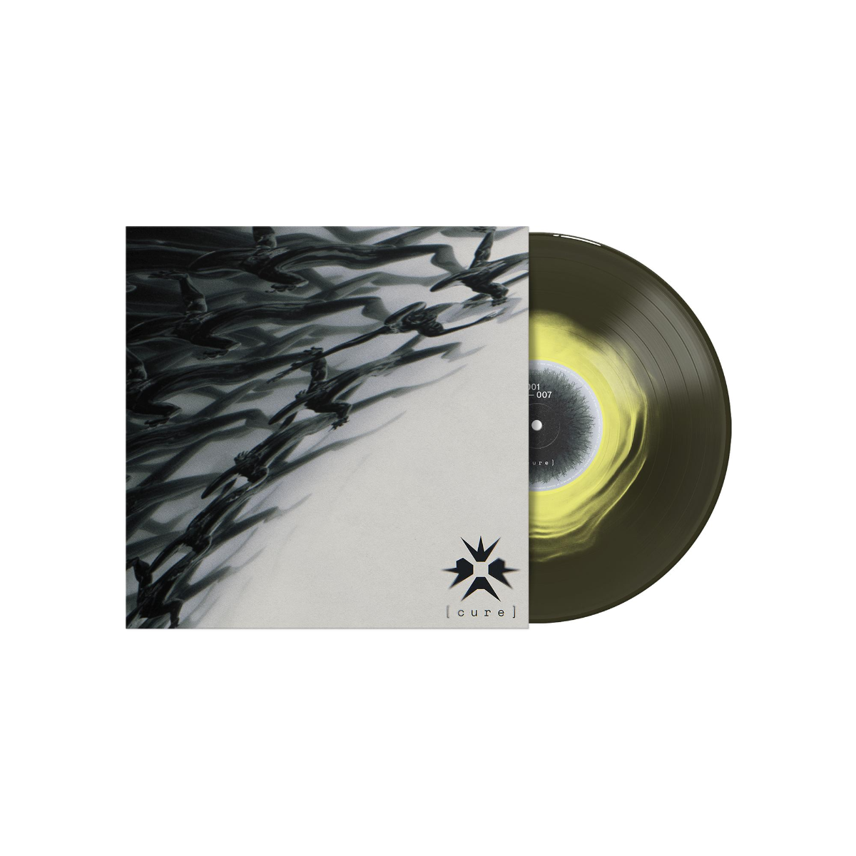 Erra Cure (Transparent Yellow & Black Galaxy) [Vinyl]