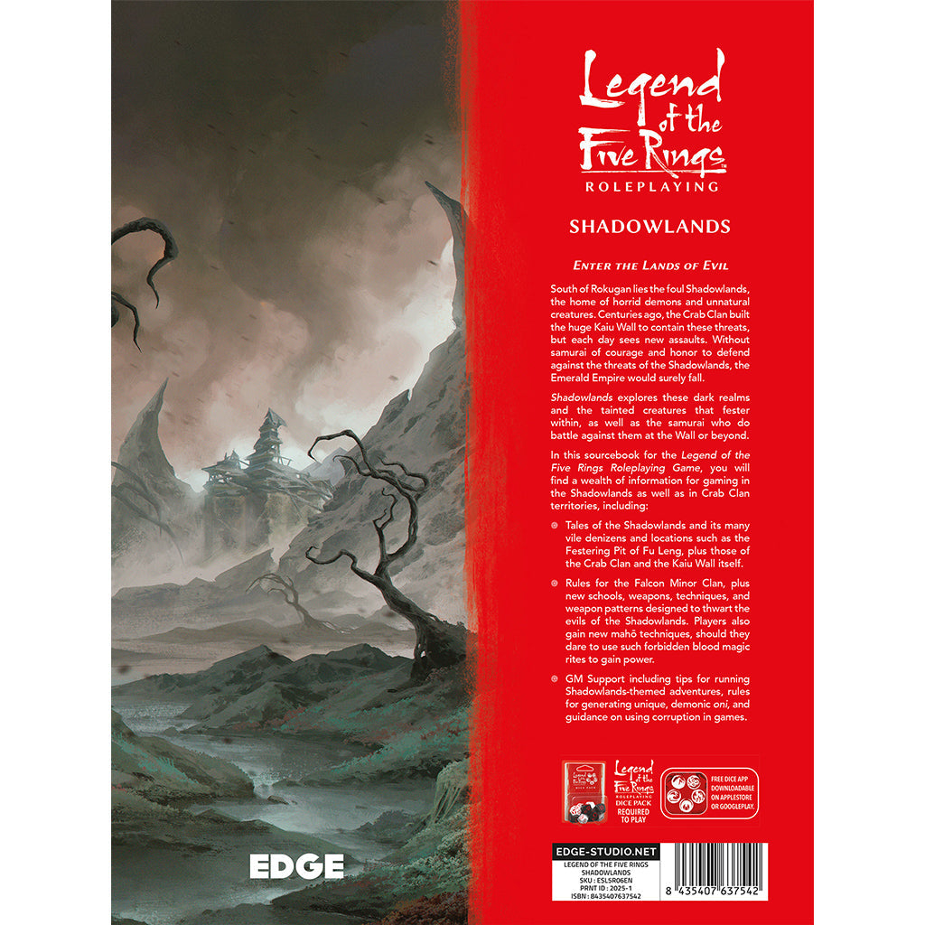 Legend of the Five Rings RPG: Shadowlands - Golden Apple Comics