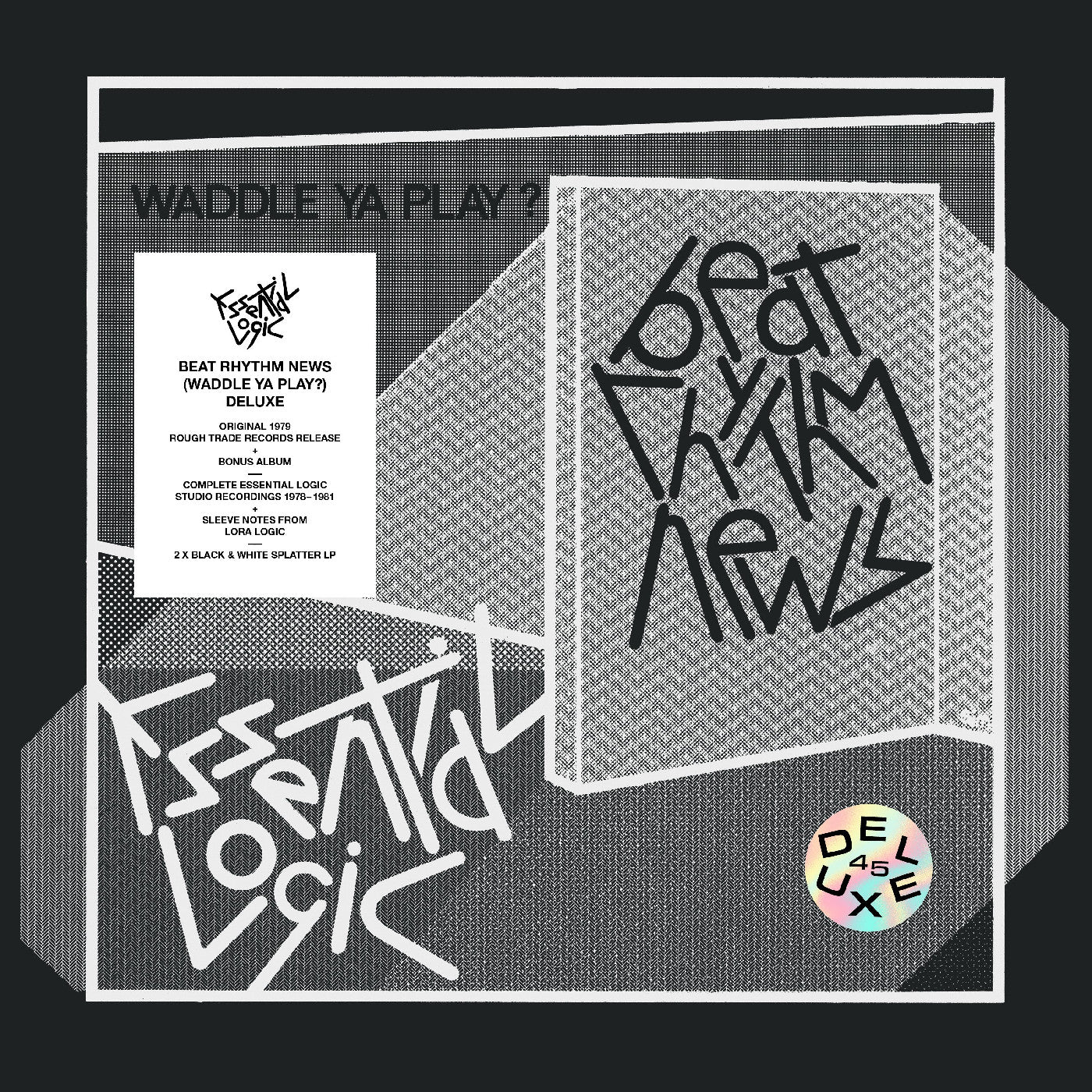 Beat Rhythm News (Waddle Ya Play?) (45Th Anniversary ¬†Edition) (Deluxe Edition, Black & White Splatter Vinyl) (Vinyl)