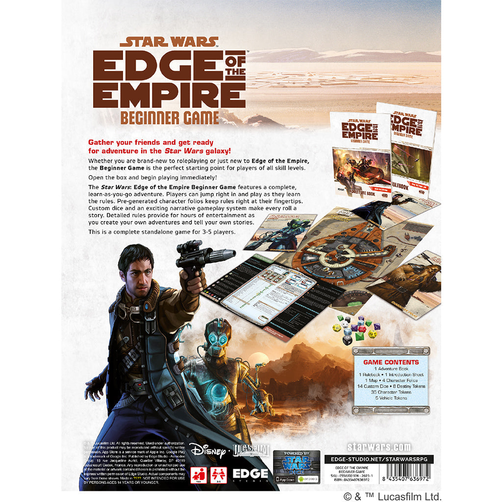 Star Wars: Edge of the Empire Beginner Game