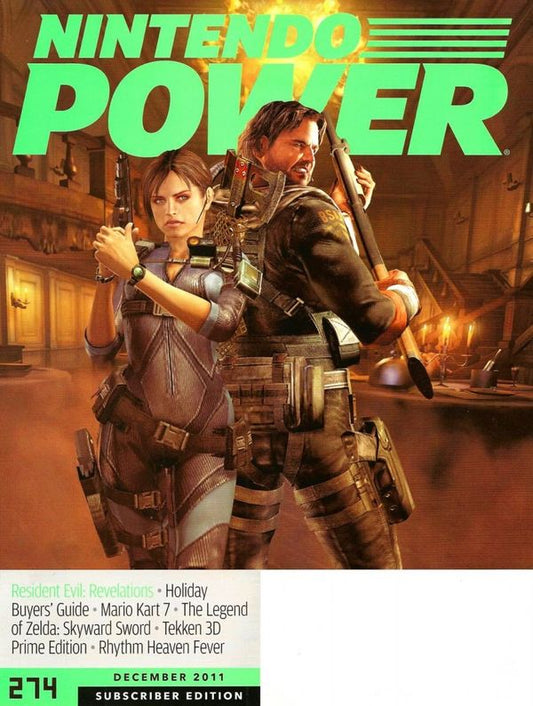 Nintendo Power December 2011 Volume 274 [Subscriber Edition] (Books)