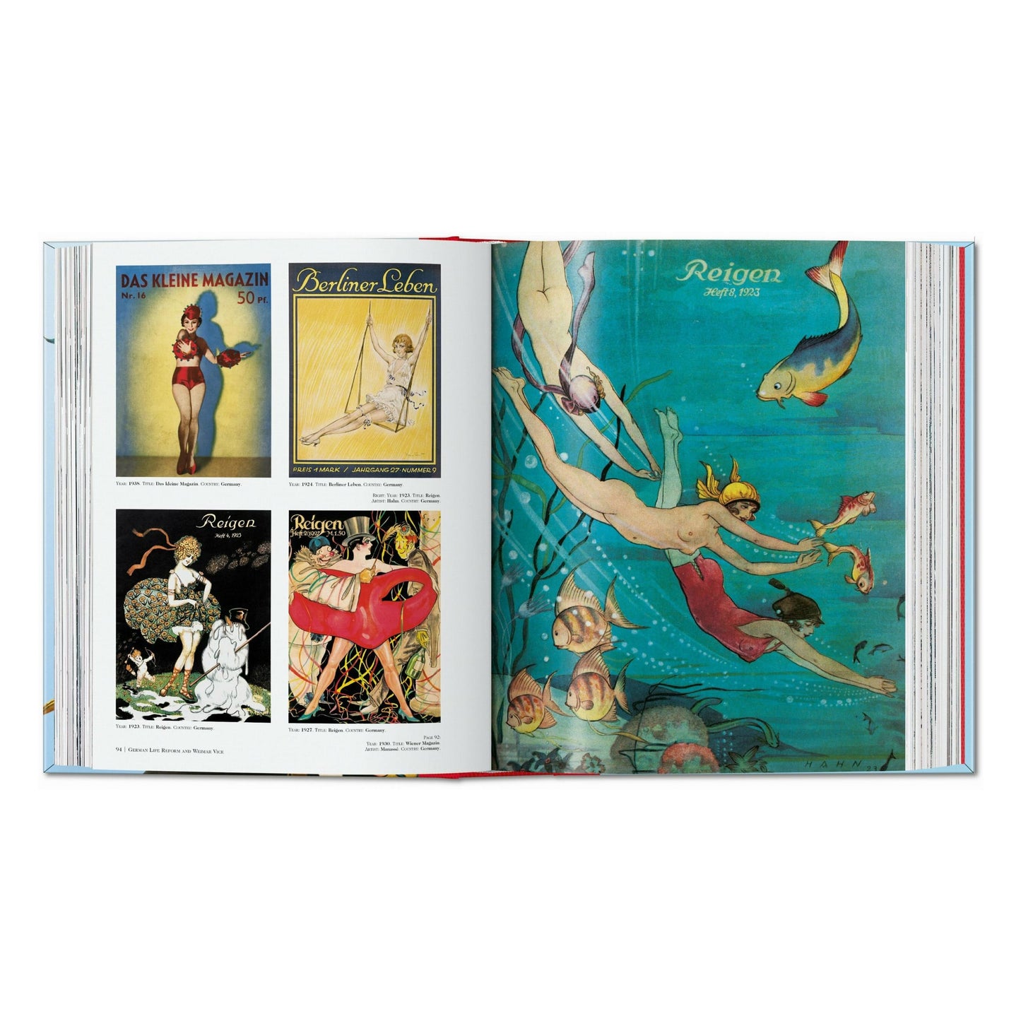 Dian Hanson’s: The History of Men’s Magazines. Vol. 1: From 1900 to Post-WWII (German, French, English)