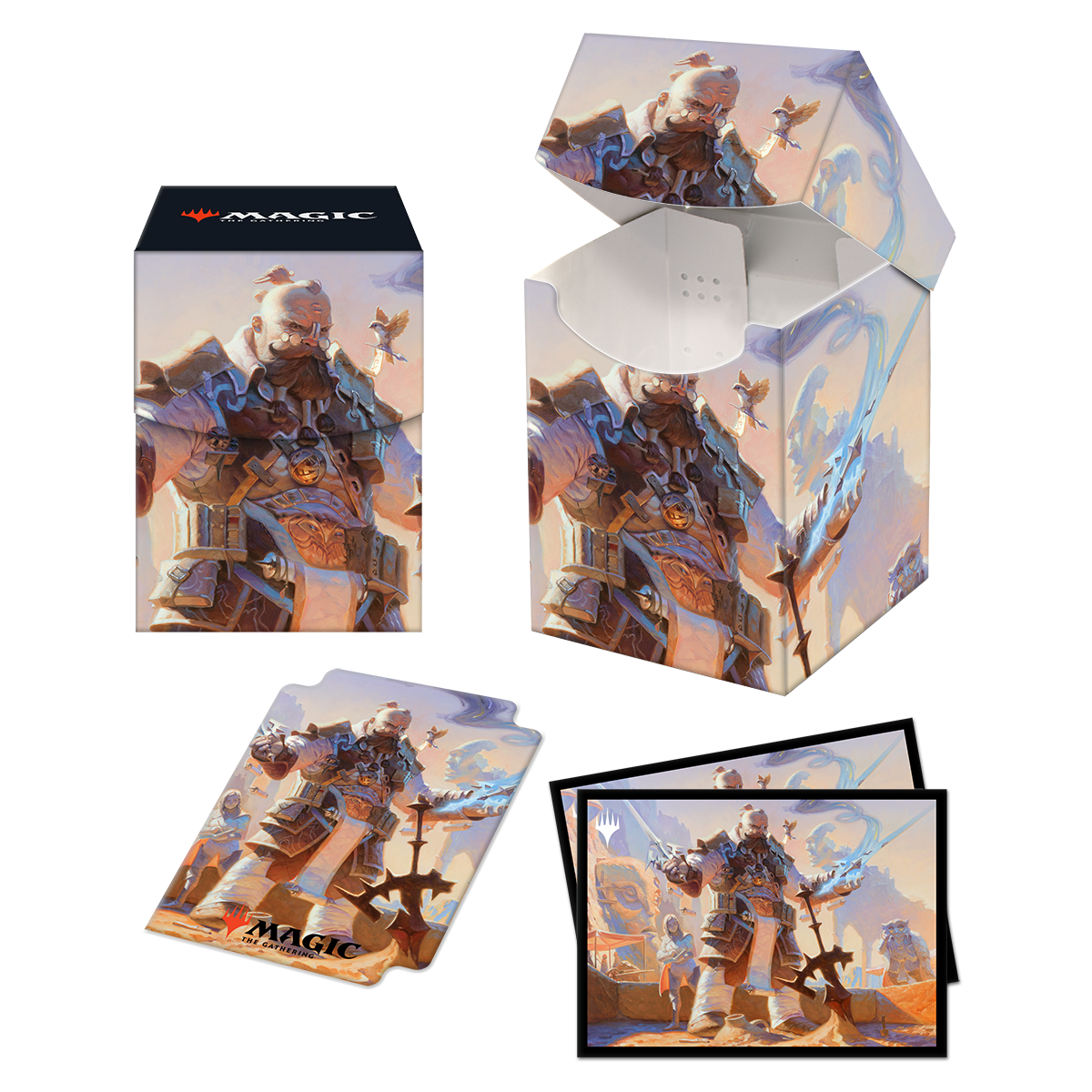 Ultra PRO: 100+ Deck Box / 100ct Sleeves - Commander 2021 (Lorehold)