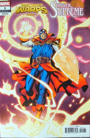 SECRET WARPS SOLDIER SUPREME ANNUAL #1 (07/03/2019) - Golden Apple Comics