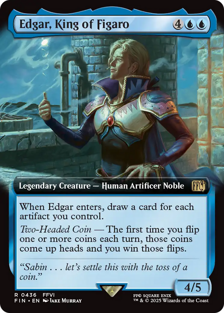 Edgar, King of Figaro (FIN-436) - FINAL FANTASY: (Extended Art)
