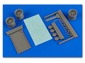 Aerobonus 480149 1/48 USN Utility Trailer Wagon w/Spill Absorbents