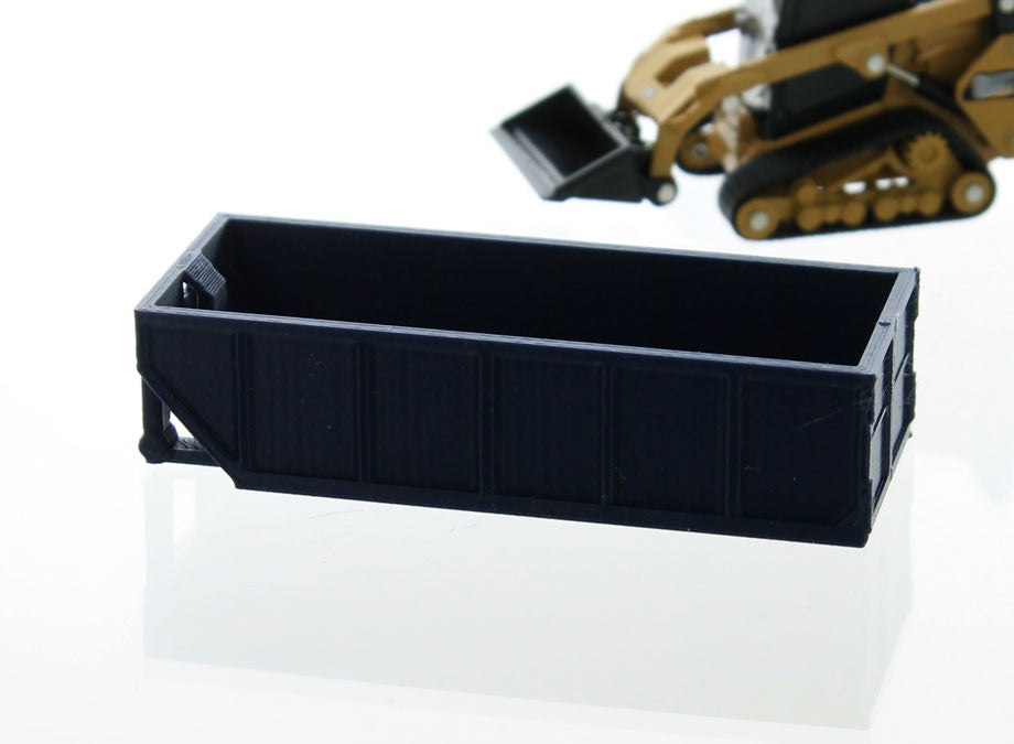 3D To Scale 64-235-DB 1/64 – Rolloff Dumpster 15yds Dark Blue Diorama
