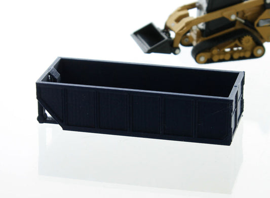 3D To Scale 64-235-DB 1/64 – Rolloff Dumpster 15yds Dark Blue Diorama