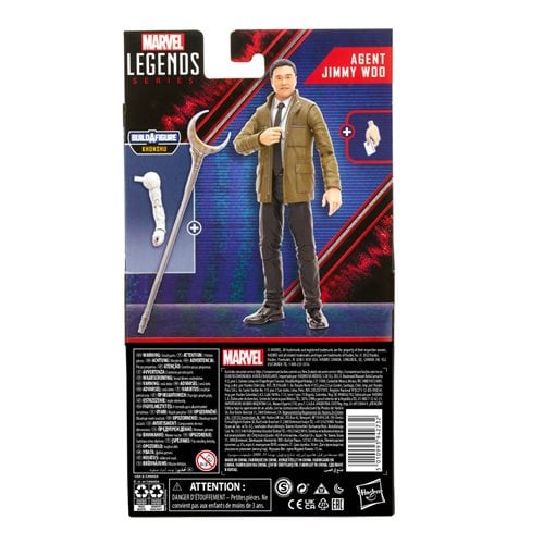 Marvel Legends WandaVision Agent Jimmy Woo 6-Inch Action Figure