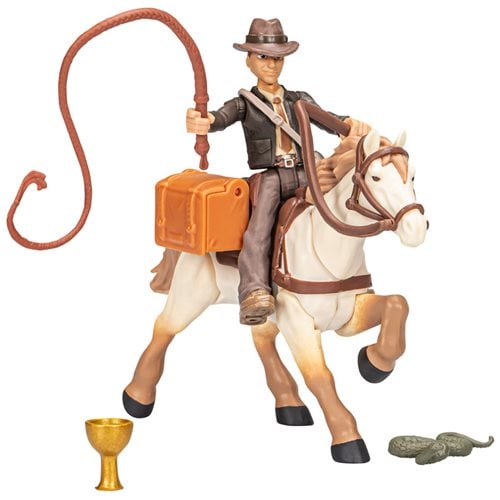 Indiana Jones Worlds of Adventure Indiana Jones with Horse Action Figure Set