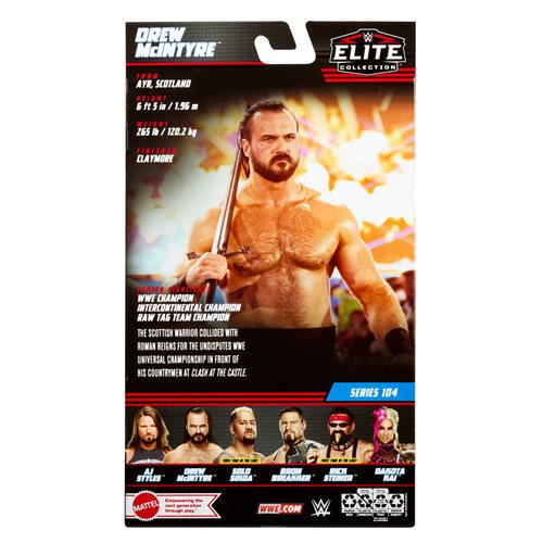 WWE Elite Collection Series 104 Action Figure - Choose your Figure