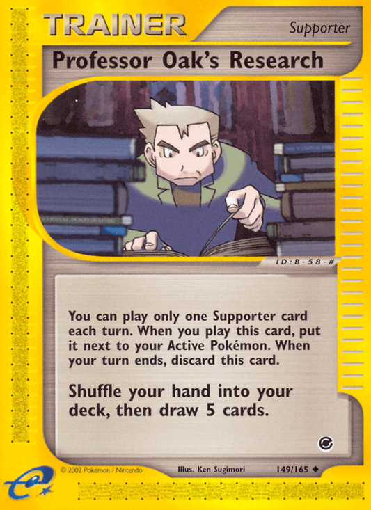 Professor Oak's Research (149/165) [Expedition: Base Set]