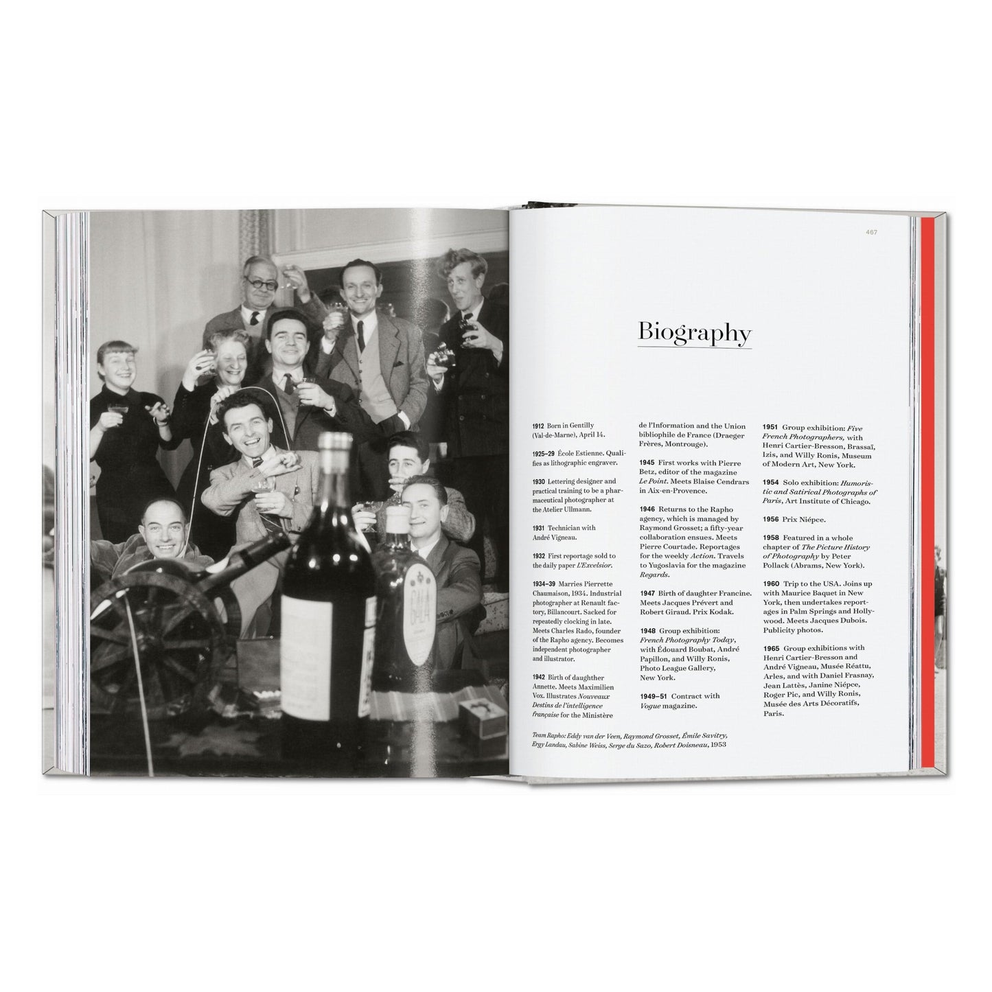 Robert Doisneau. Paris. 45th Ed. (German, French, English)