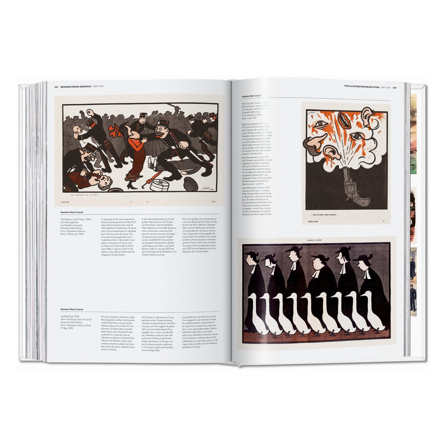 History of Press Graphics. 1819–1921 (German, French, English)