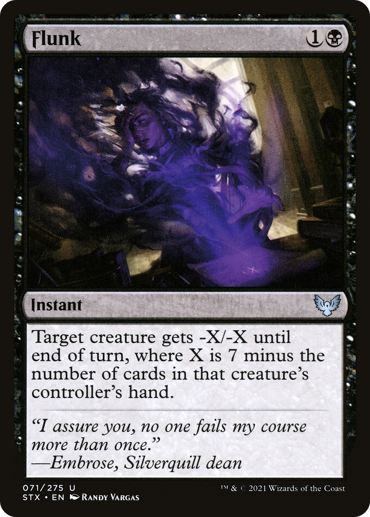 Flunk (STX-071) - Strixhaven: School of Mages