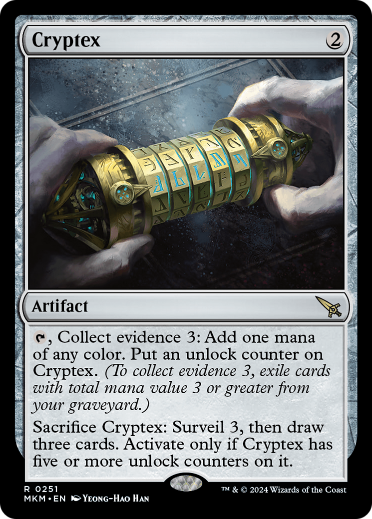 Cryptex (MKM-251) - Murders at Karlov Manor Foil
