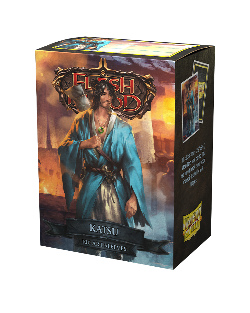 Dragon Shield: Standard 100ct Art Sleeves - Flesh and Blood (Katsu - Matte)