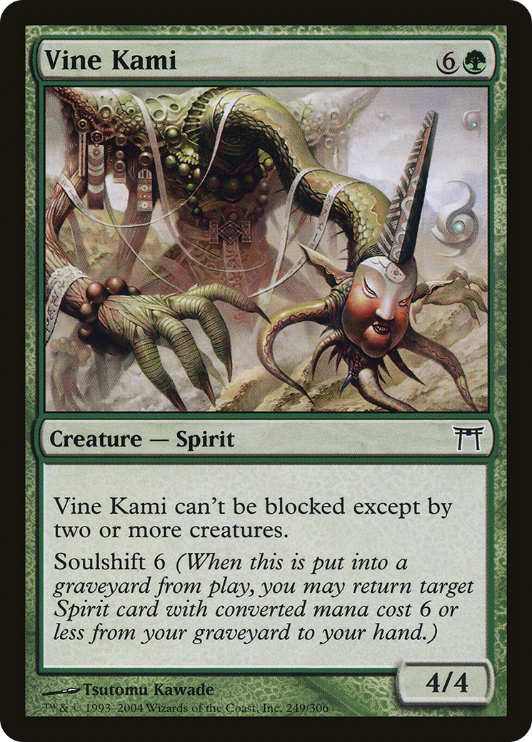 Vine Kami (CHK-249) - Champions of Kamigawa